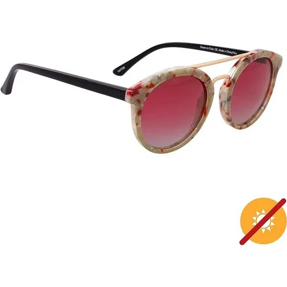 Women's Sunglasses Designer Look Del Sol Dream In Color Change Guarantee NEW - Picture 3 of 10